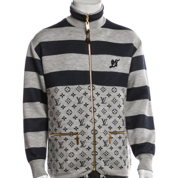 LOUIS VUITTON Printed Turtleneck Sweatsuit - Picture 1 of 6